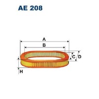 Luftfilter FüR Ford Granada GNU GU 2.5 82 Bis 85 Filtron Teil 1444N9