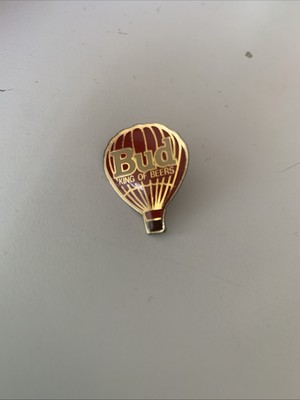 Budweiser Bud King Of Beers Heißluftballon Pin Anstecker (B341)