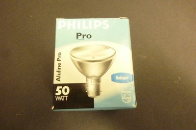 Philips Halogen 12V 50W B15d Aluline Reflektor 56mm 25° 6439  FR