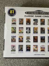 Sega Mega Drive Sonic Edition Classic Console With Built In Games Fast Despatch