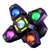 4in1 RGBW Magic Ball Stage Light Laser DMX/ RDM Strobe Beam Sound for Party Club