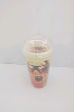 Dachshund Sunglasses Summer Tumbler Drinking Glass Sipper Straw 18 fl oz NEW