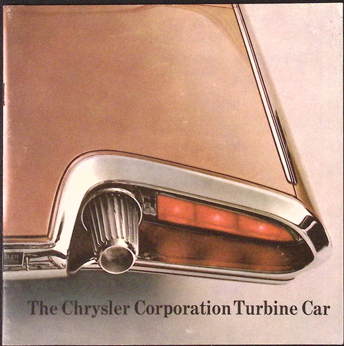 1963 Chrysler Corporation Turbine Car Dealer Sales Brochure Story Behind the Car