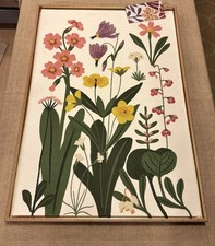 BP Home Textile Woven Embroidered Wall Art Wildflowers Home Decor GF 18”x26”