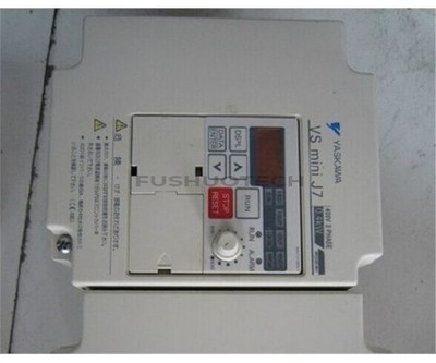 Used 1Pcs Vs Mini J7 Inverter CIMR-J7AA40P4 0.4KW 380V Plc Module Around #zc