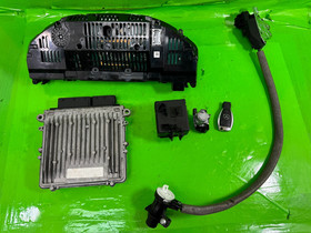 MERCEDES E CLASS W207 ECU KIT SPEEDOMETER KEY 3.0 CDI DIESEL AUTO 2009-2012