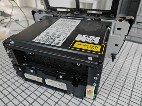 TOYOTA YARIS 2010 MK2 RADIO STEREO CD PLAYER 861200D520 - Picture 6 of 7