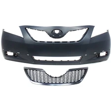 Bumper Cover Fascia Front for Toyota Camry 2007-2009
