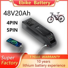 48V Hailong Lithium Ebike Battery 48V 20Ah Electric Bike Battery For 200-1800W