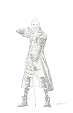 Joker Jared Leto Suicide Squad Original 11x17 Comic Art By Jae Lee Batman