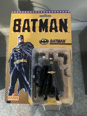 MEZCO Batman (1989) 5 Points Figure Collection BATMAN 3.75'' Retro Cardback