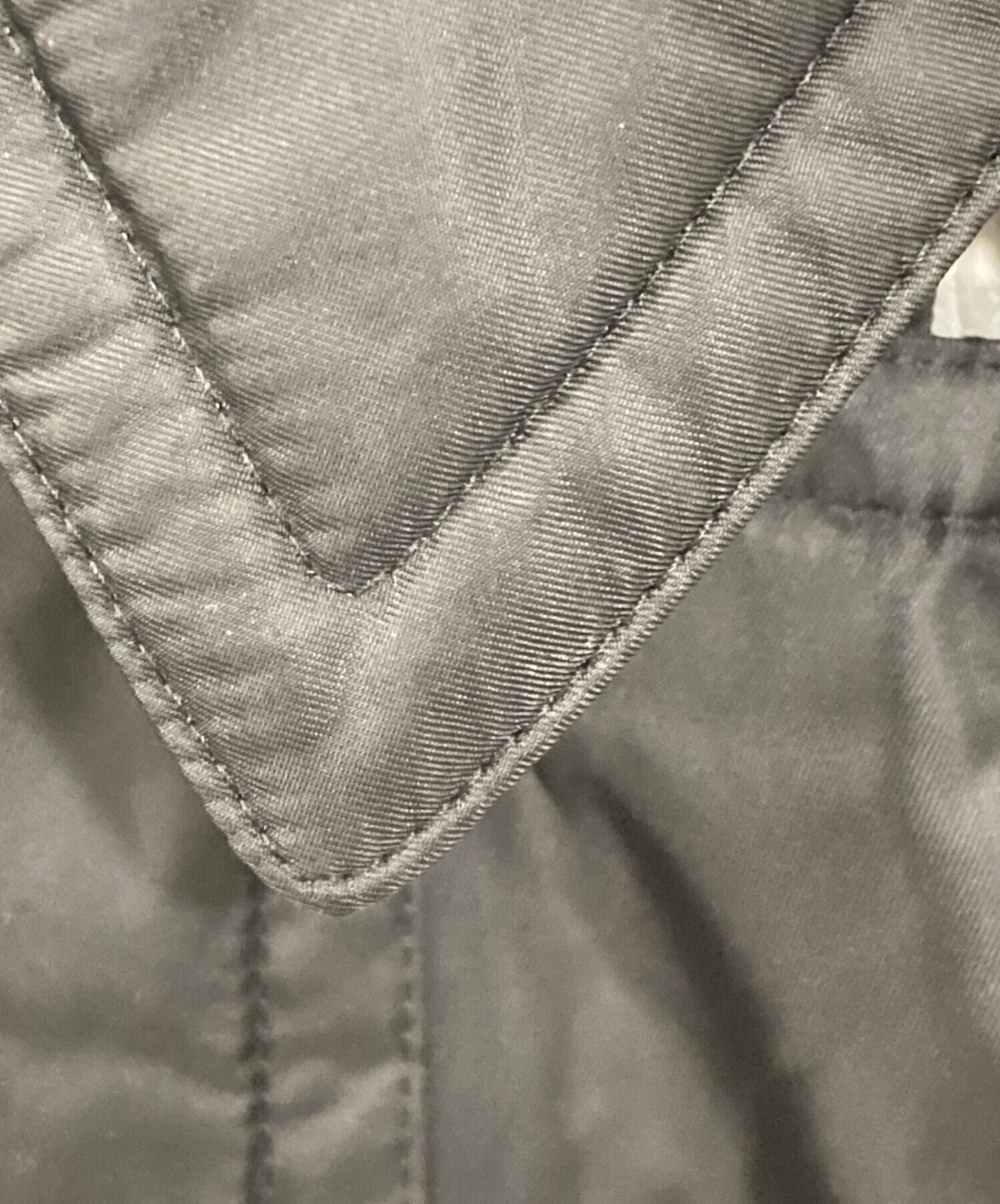 BURBERRY BLACK LABEL Men's Coat BMA43-114-09 Black Nylon Used LL Size XL thumbnail 5