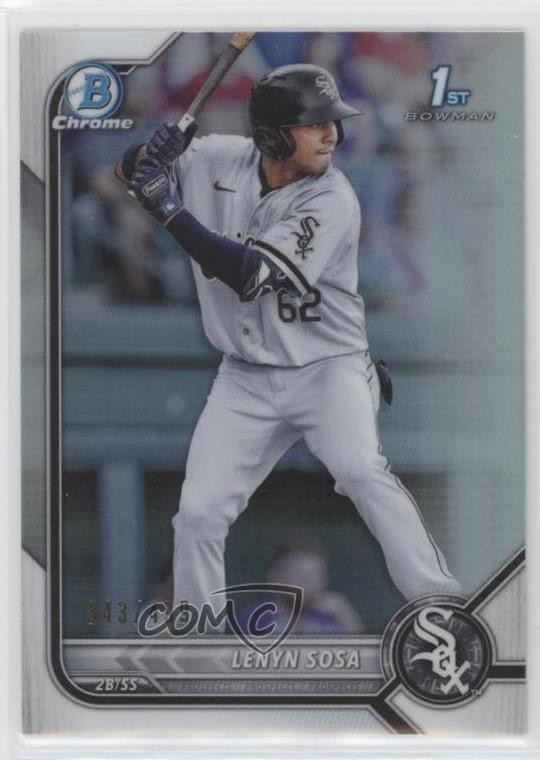 2022 Bowman Chrome Prospects Refractor 343/499 Lenyn Sosa #BCP-76 0t3l