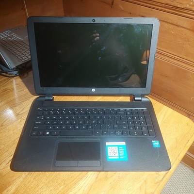 HP 15-f211wm 15.6'' Intel Celeron N2840 - No Batt/HDD/Cord/Wear For Parts