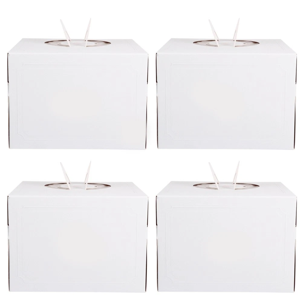 CONFEZIONE DA 20 Scatole Di Carta per Torte, Biscotti, Cupcake, Pasticceria, P EUR 13,95