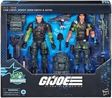 Hasbro G.I. Joe Classified Series  128 Low-Light Spirit Iron-Knife and Niyol NEW
