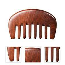 Massage Comb Men and Women Hair Care Wood Wide Tooth Scalp Massager