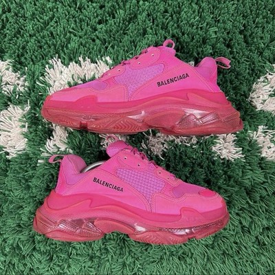 Size 10 - Balenciaga Triple S Sneaker Clear Sole Pink - Clean (43)