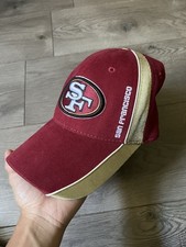 Vintage Y2K Reebok San Francisco 49ers NFL Red Adjustable Embroidered Hat OSFA 