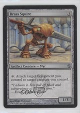 Brass Squire Magic: the Gathering Mirrodin Besieged #101