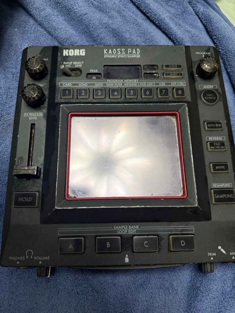 ジャンク　KORG KAOSS PAD エフェクト・サンプラー Kaoss Pad for sale - eBay
