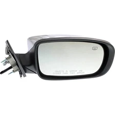 Power Mirror For 2011-18 Chrysler 300 Passenger Side Manual Fold Heated Chrome