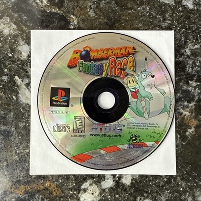 Bomberman Fantasy Race (Sony PlayStation, 1999) PS1 CLEANED TESTED NICE!!