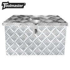 16x8x10 Aluminum Truck Bed Tool Box Trailer Storage Toolbox Trailer Rv Silver