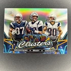 2024 Topps Cosmic Chrome Star Clusters Tom Brady, Rob Gronkowski, Danny Amendola