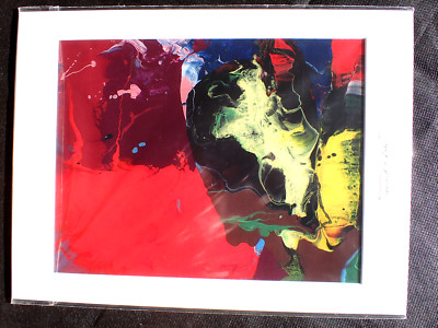 Stell-Es-Auf! GERHARD RICHTER ''Sindbad'' 30x40! D O P P E L S E I T I G !
