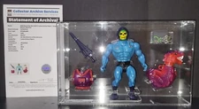 *CAS GRADED 85* MOTU DRAGON BLASTER SKELETOR 1985 (REAL GRADE 86.9) - COMPLETE