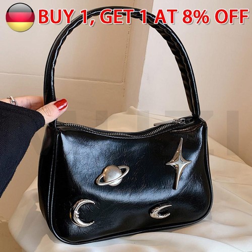 Watreketal Mondbeutel PU Leder - Unterarmtasche Für Frauen In 4 Farben