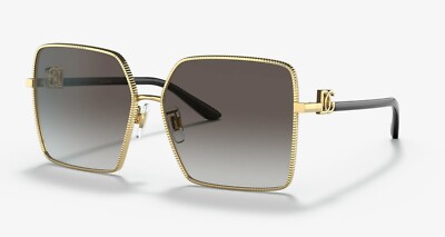 G Dolce & Gabbana DG 2279 Gold/Grey Black Shaded (02/8G) Sunglasses