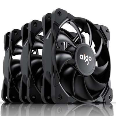 Aigo T3 Frost series Computer Case Cooler Fan 3Pack 120mm Fan Quiet Adjust Speed