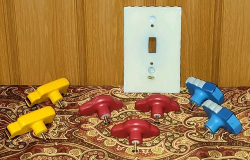 Lote y placa de luz para tirar de cajón de muebles y perillas de tocador de coche camión autobús - Imagen 2 de 6