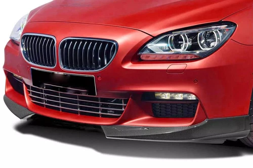 For BMW F06 F12 F13 650i M Sport 12-18 Carbon Fiber Front Bumper Splitter Fins - Picture 3 of 11