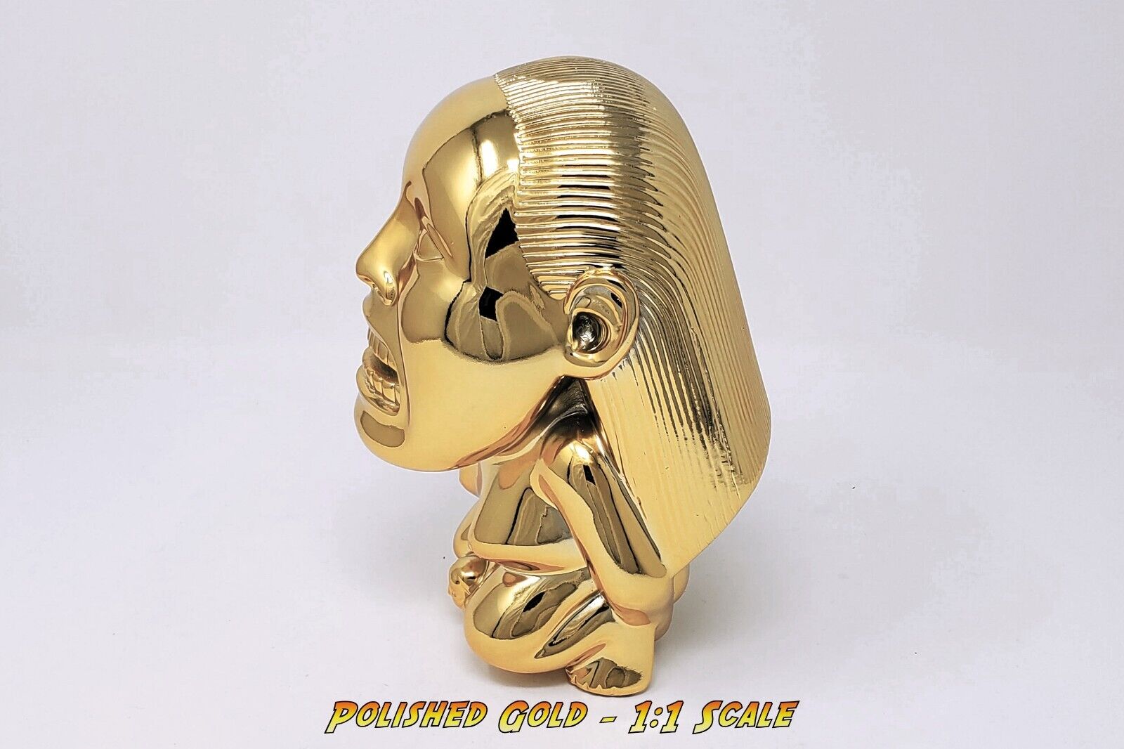 Indiana Jones Golden Fertility Idol 1:1 Gold-plated WITH EYES 