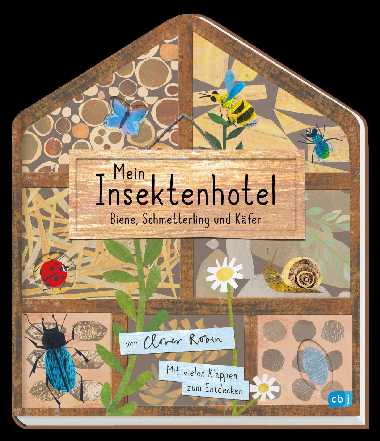 Thumbnail - Mein Insektenhotel - Biene, Schmetterling Und Käfer | Clover Robin |