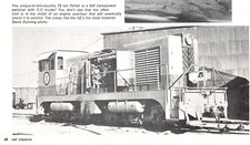 Union Pacific Railroad 75 Ton Porter Switcher Locomotive Vtg Magazine Excerpt