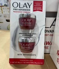 OLAY Pro Advanced Regenerist Complex Hydrating Moisturizer-2 Pack 1.7 OZ each 