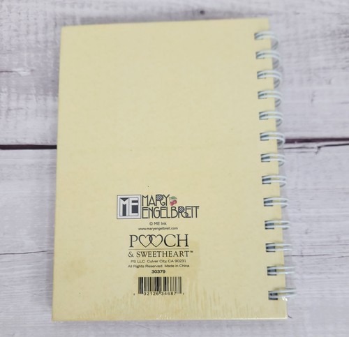 Mary Engelbreit Christmas Journal Blessed is the Season Mabie Santa Claus Blank - Picture 2 of 5