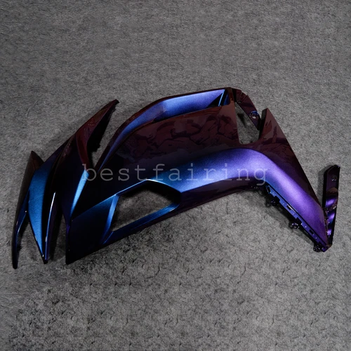 Chameleon Blue Purple Fairing Kit w/Tank for Kawasaki Ninja 650 2020-2025 EX650 - 第 6 张/共 16 张