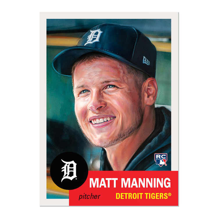 2022 Topps Living Set #498 Matt Manning (Rookie Card) -Free Shipping Always!