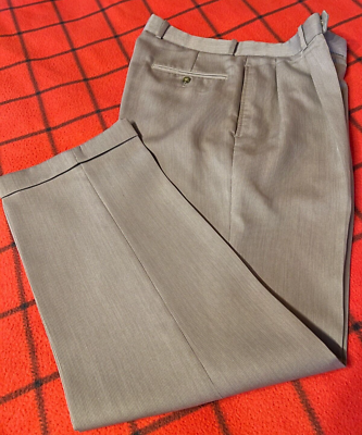 slim fit dress slacks Men's Chocolate Brown Tweed Pants M / Chocolate Brown main image 1