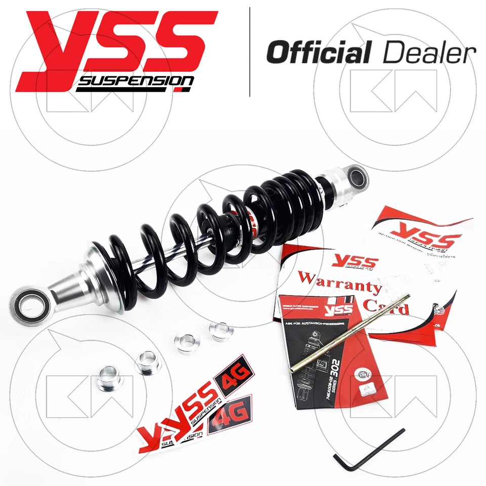 YSS MONO AMMORTIZZATORE POSTERIORE SOSPENSIONE A GAS BMW K75 S 750 ANNO 1987 Foto 3 de 4