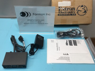Extron 908479-002 Video Splitter, VGA, Amp, P2/DA2 Plus, 115V, 60Hz, 179404