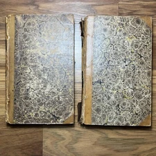 The Natural History Of Selborne Rare Volume Set 1 & 2 By Rev. Gilbert White 1813