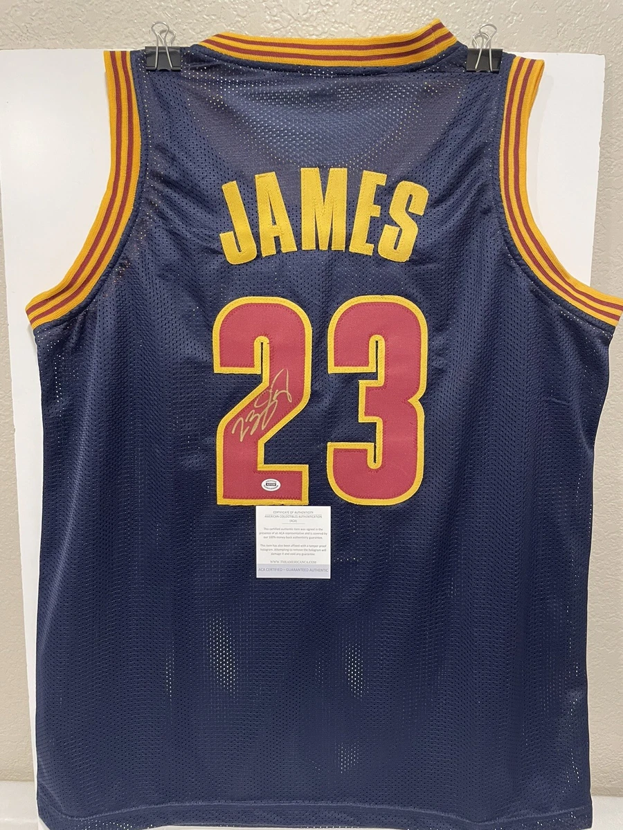 LeBron James NBA Original Autographed Jerseys for sale | eBay