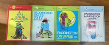 Vintage Paddington the Bear Book Lot 4 Michael Bond Paperbacks TV Stage Marches 