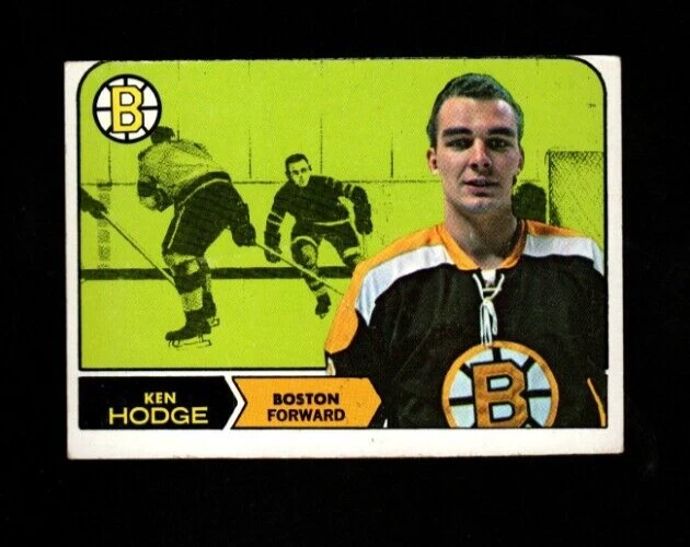 2639* 1968-69 Topps # 8 Ken Hodge Vg-Ex